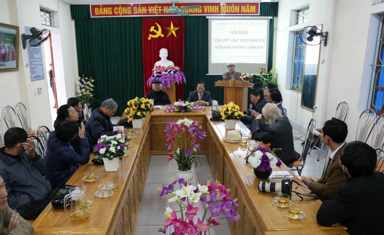 CHI HỘI VĂN HỌC NGHỆ THUẬT KỲ ANH TỔNG KẾT HOẠT ĐỘNG NĂM 2016