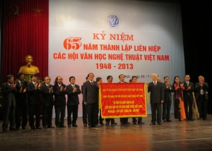 Lễ kỷ niệm 65 năm thành lập Liên hiệp các Hội VHNT Việt Nam