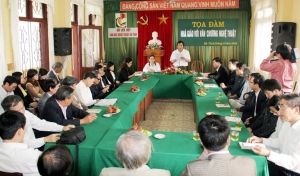 Toạ đàm “ Nhà giáo với văn chương nghệ thuật”