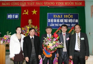 Đại hội lần thứ nhất Chi hội VHNT huyện Kỳ Anh