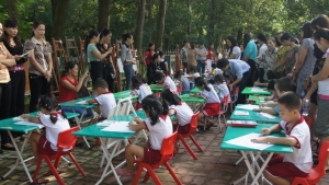 Ngày hội “Chúng em với An toàn giao thông”.