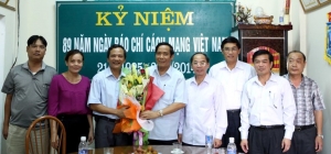 Hội liên hiệp VHNT và Tạp chí Hồng Lĩnh đón nhận nhiều sự quan tâm chia sẻ nhân ngày Báo chí cách mạng Việt Nam