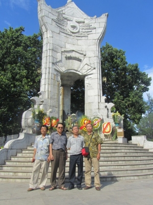 Chi hội nhà văn Việt Nam tỉnh Hà Tĩnh đi thực tế, giao lưu ở Quảng bình, Quảng Trị