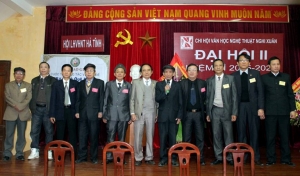Đại hội Chi hội văn học nghệ thuật huyện Nghi Xuân