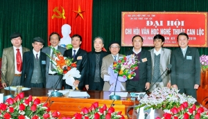 Đại hội Chi hội VHNT Can Lộc lần thứ nhất