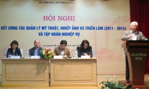 Hội nghị Tổng kết công tác quản lý mỹ thuật, nhiếp ảnh và triển lãm giai đoạn 2011- 2014