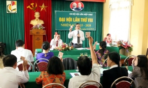Đại hội Chi bộ Hội liên hiệp VHNT Hà Tĩnh lần thứ VIII
