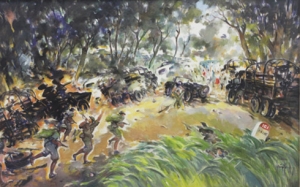 Sáng tác mỹ thuật về đề tài LLVT, chiến tranh cách mạng, giai đoạn 2016-2020