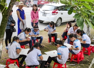 Ngày hội vẽ tranh “Hà Tĩnh-Thành phố em yêu” lần thứ II năm 2017