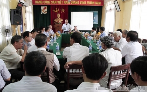 Gặp mặt cộng tác viên trang Thông tin điện tử “ Văn nghệ Hà Tĩnh”