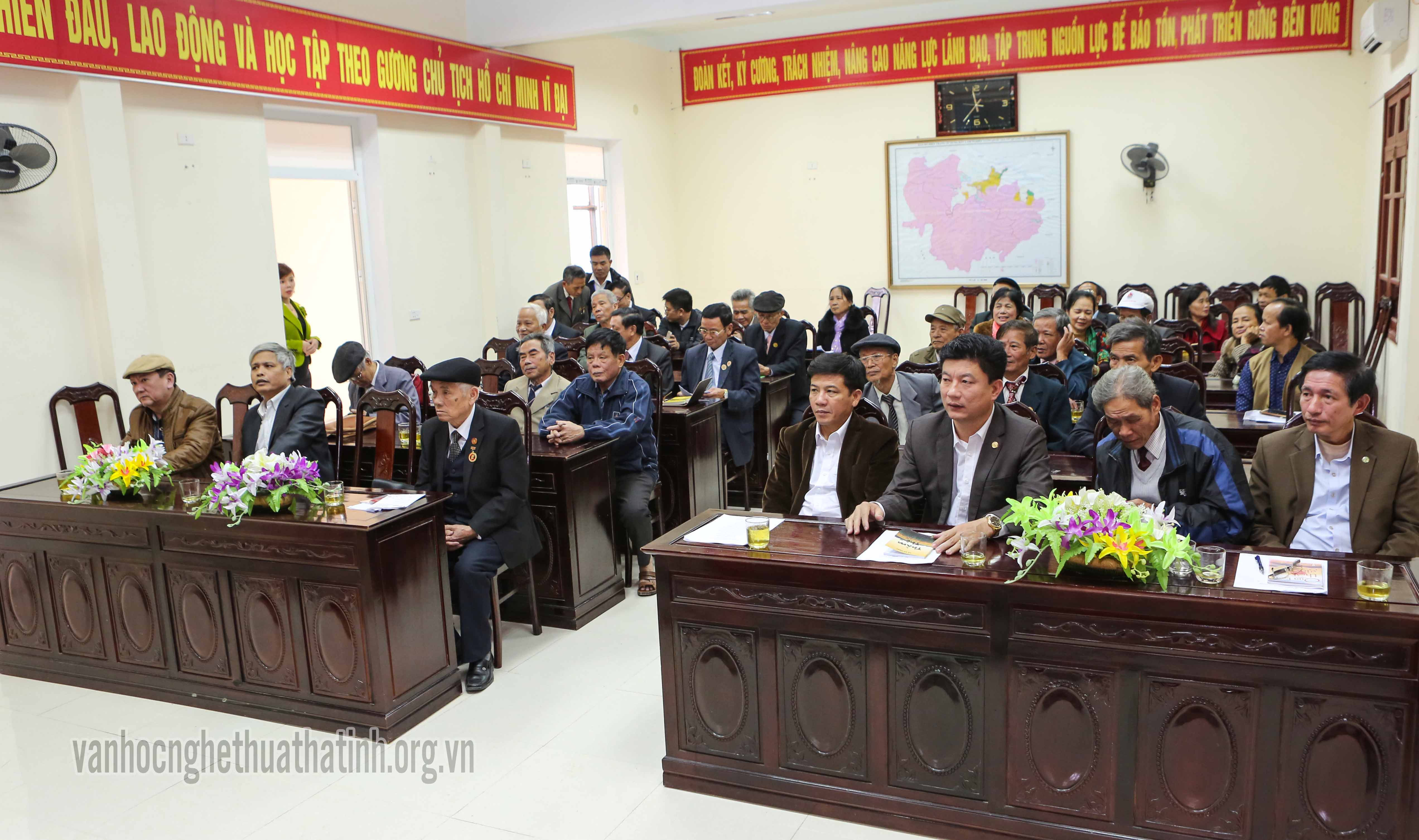 Giao lưu thơ Đường luật của hai huyện Vũ Quang, Đức thọ