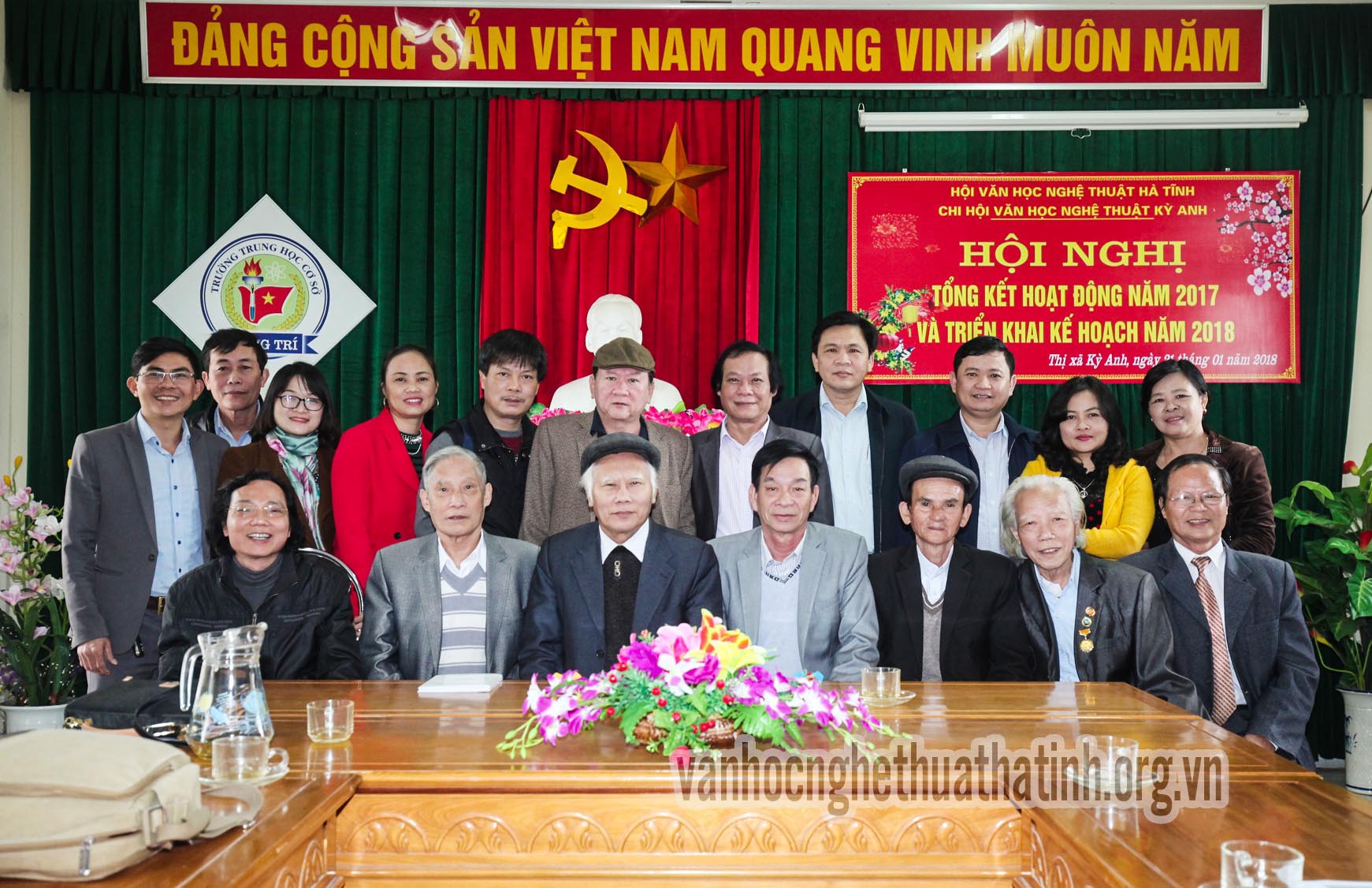 Hội nghị tổng kết hoạt động Chi hội VHNT Kỳ Anh