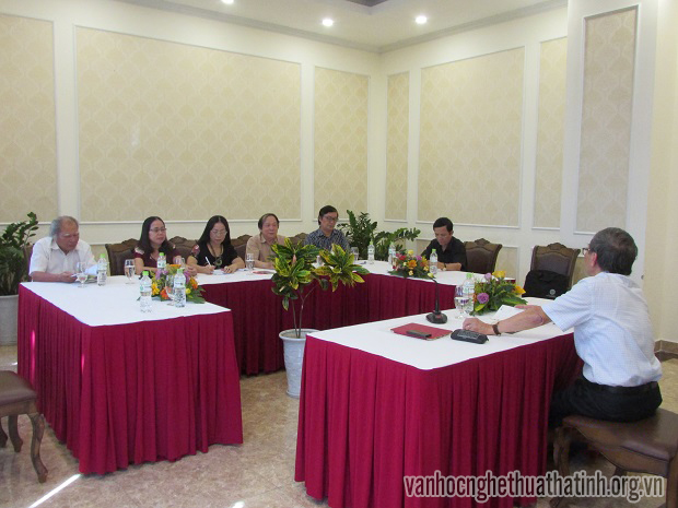 BCH Liên chi hội Nhà văn Việt Nam Bắc miền Trung họp lần II