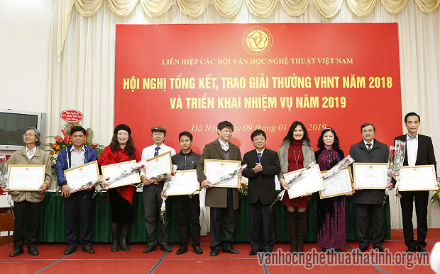 Tổng kết hoạt động và trao tặng Giải thưởng Văn học Nghệ thuật toàn quốc năm 2018 