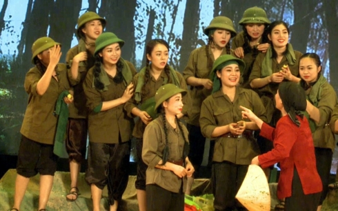 Kịch hát “Hoa lửa Truông Bồn” ra mắt công chúng dịp Tết Kỷ Hợi