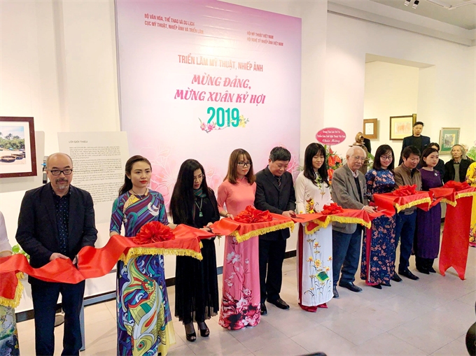 Triển lãm Mỹ thuật, Nhiếp ảnh mừng Đảng, mừng Xuân 2019