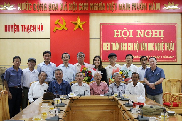 Hội nghị kiện toàn BCH Chi hội VHNT huyện Thạch Hà