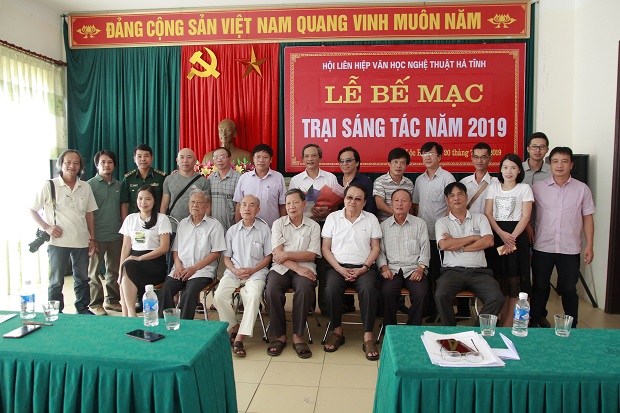 Lễ bế mạc trại sáng tác năm 2019