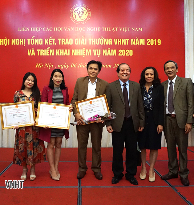 Hà Tĩnh đạt nhiều Giải thưởng của Liên hiệp các Hội VHNT Việt Nam