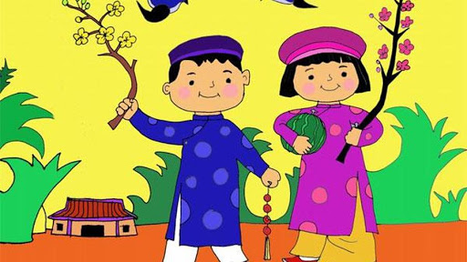 Chùm thơ mùa xuân dành cho thiếu nhi của các tác giả Trần Đức Cường, Lê Sỹ Thạc, Hà Huy Phú, Bùi Quang Thanh