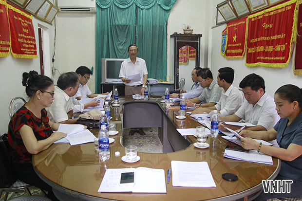 CÔNG TÁC CHUẨN BỊ CHO ĐẠI HỘI LẦN THỨ X VÀ KỈ NIỆM 50 NĂM THÀNH LẬP HỘI                                                    