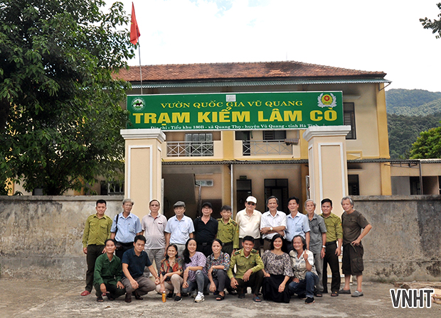 Chi hội nhà văn Việt Nam tại Hà Tĩnh đi thực tế tại huyện miền núi Vũ Quang