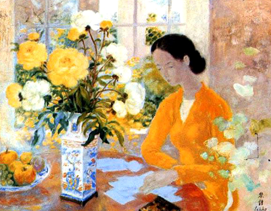 Người phụ nữ Á Đông trong tác phẩm của họa sĩ Lê Phổ