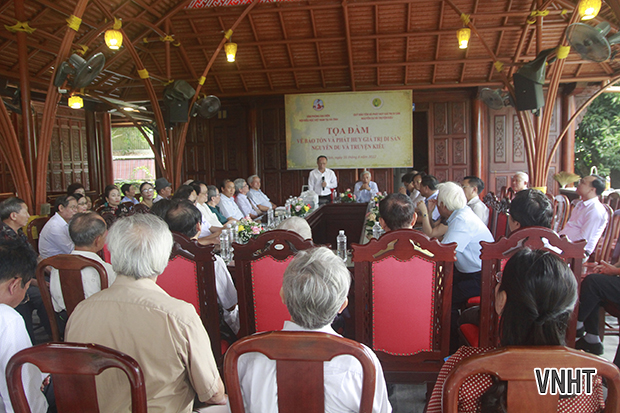   Tọa đàm về bảo tồn và phát huy giá trị di sản Nguyễn Du và Truyện Kiều