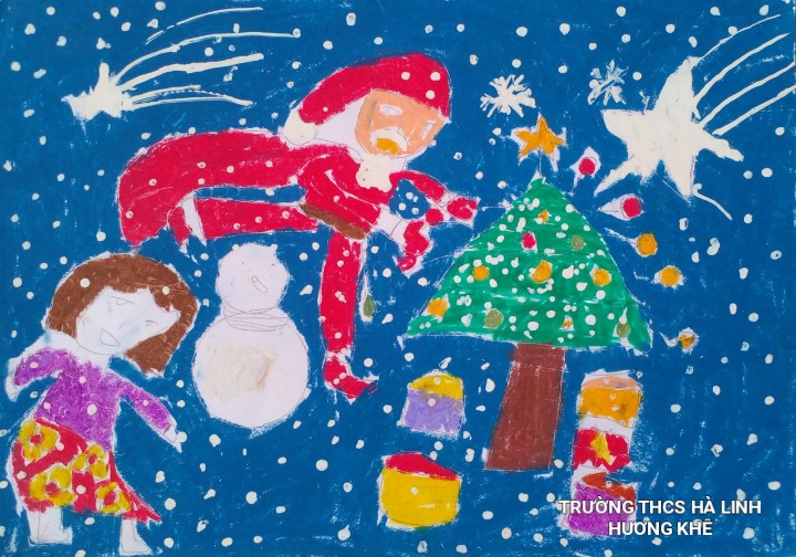 Chùm tranh vẽ về đề tài Giáng sinh