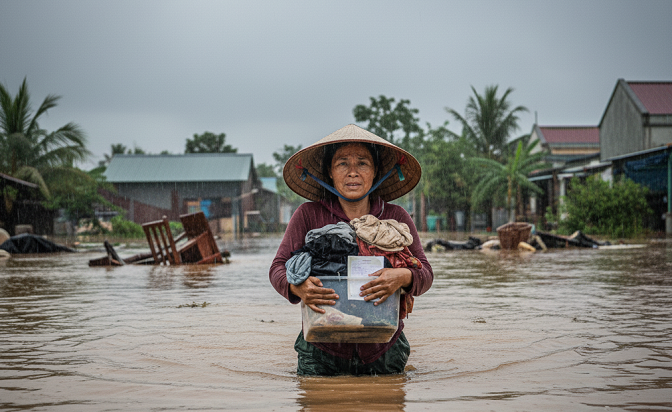 Tùy bút Với mẹ miền Trung của nhà thơ Nguyễn Ngọc Phú        