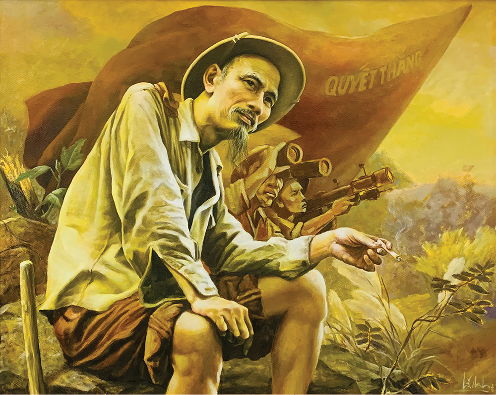 Một số tác phẩm mỹ thuật trên Tạp chí Hồng Lĩnh số 233 + 234 - Tết Bính Ngọ 2026