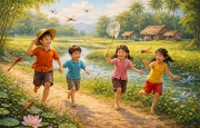Thơ chọn và lời bình: Cánh chuồn lạc phố Thơ chọn và lời bình: Cánh chuồn lạc phố