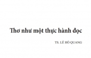 Thơ như một thực hành đọc